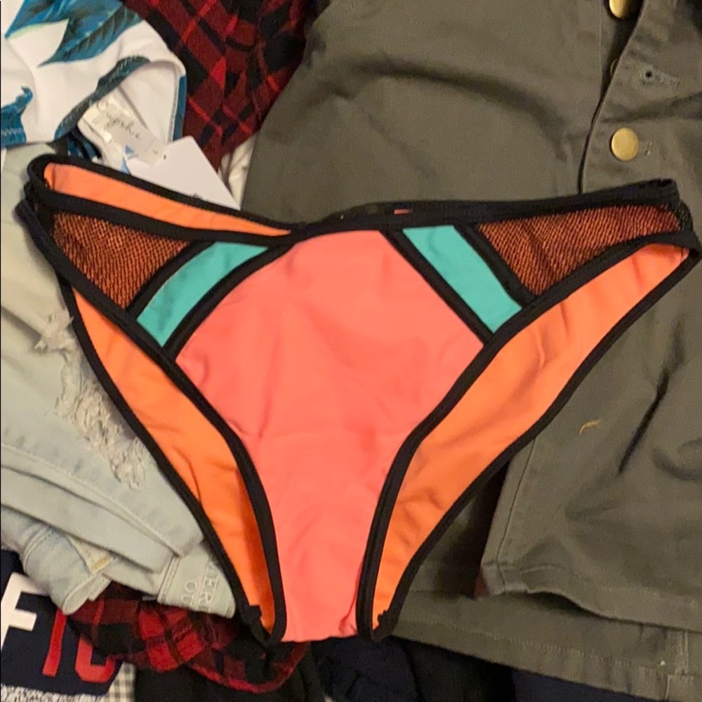 Neon bathing suit
